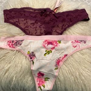 NWT! 2 pair of Victoria’s Secret panties